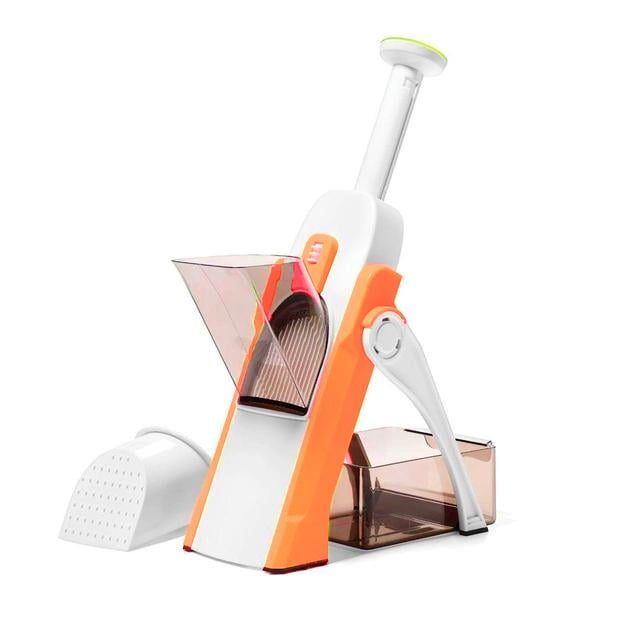 Овочерізка-мультислайсер Safe Spring Slicer Помаранчевий