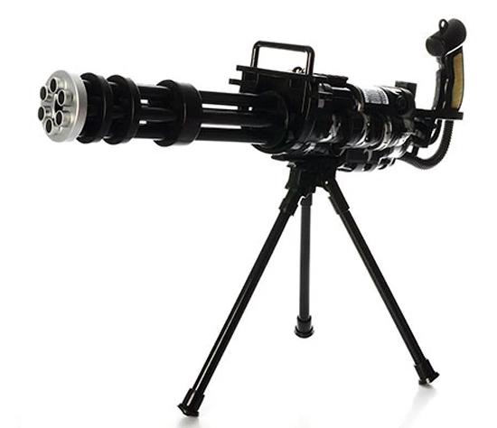 Автомат с триногой и музыкальным и световым эффектом (067872)