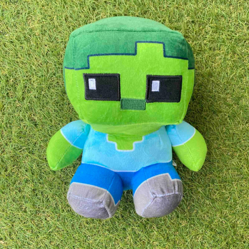 Мягкая игрушка из игры Minecraft Зомби 21 см Зеленый (2579202629) - фото 3
