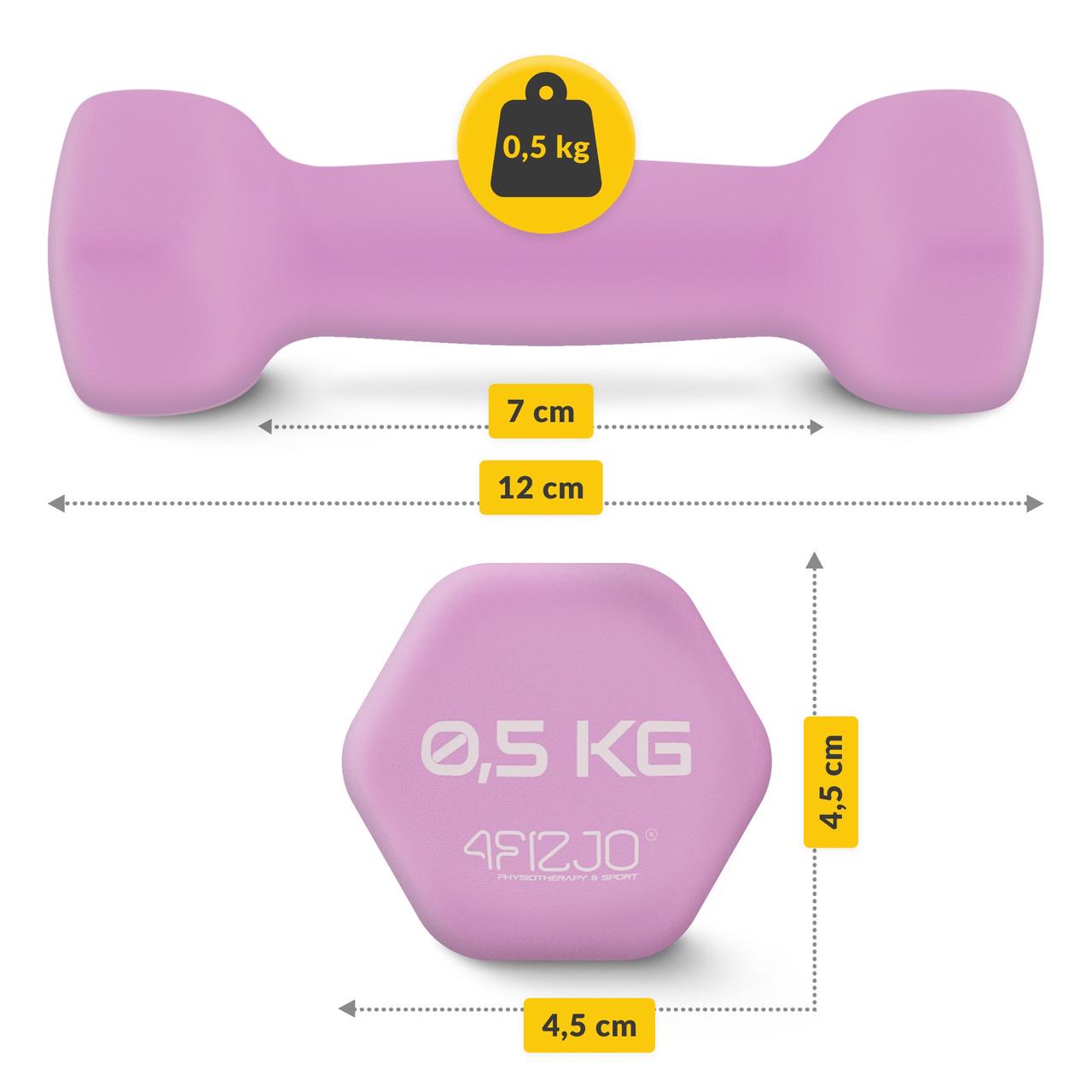 Набор гантелей виниловых 4fizjo Classic со стойкой 7 кг (P-5905973403221). - фото 4 Набор гантелей виниловых 4fizjo Classic со стойкой 7 кг (P-5905973403221). - фото 4