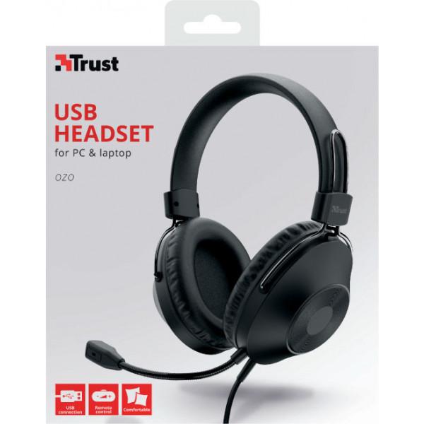 Навушники Trust Ozo USB Headset (24132) - фото 8