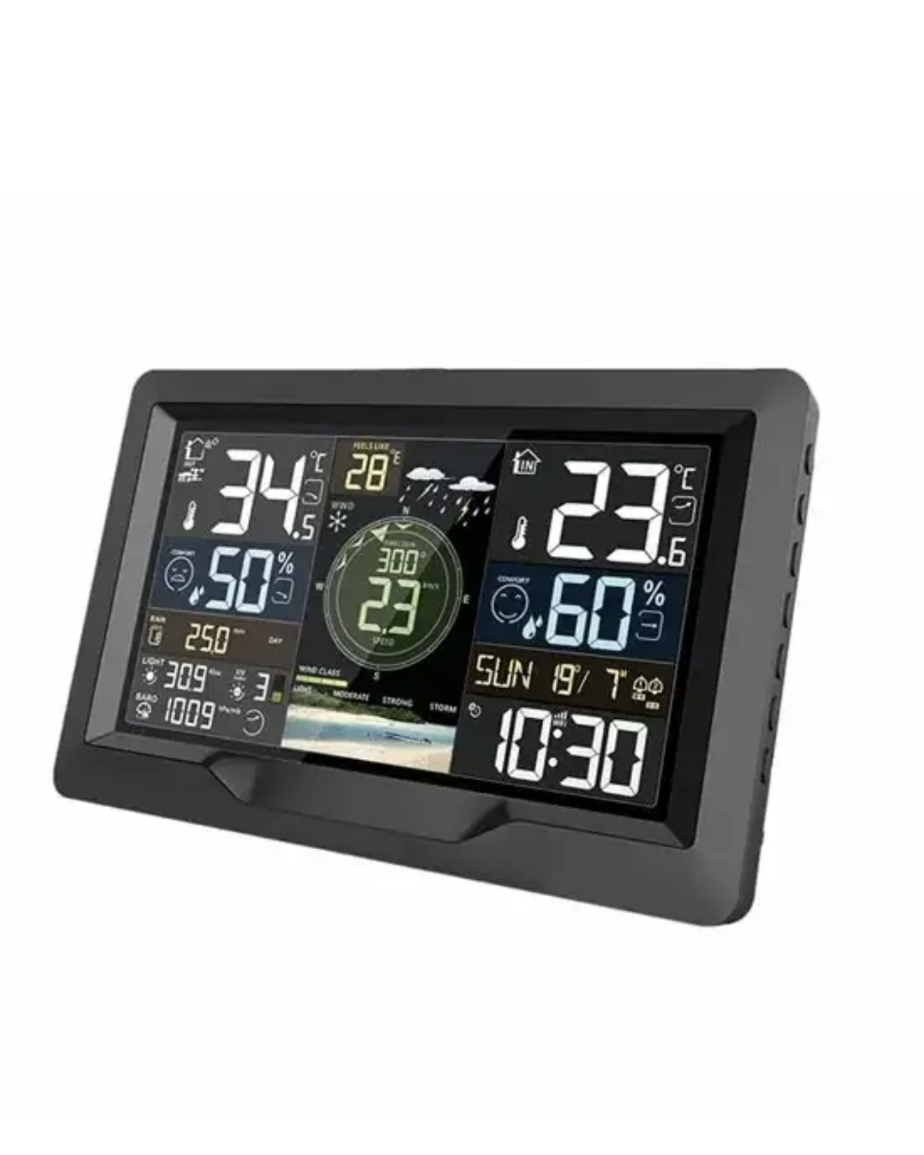 Метеостанция Wi-Fi с датчиками температуры/влажности/давления/дождя и ветра (29054525) - фото 2