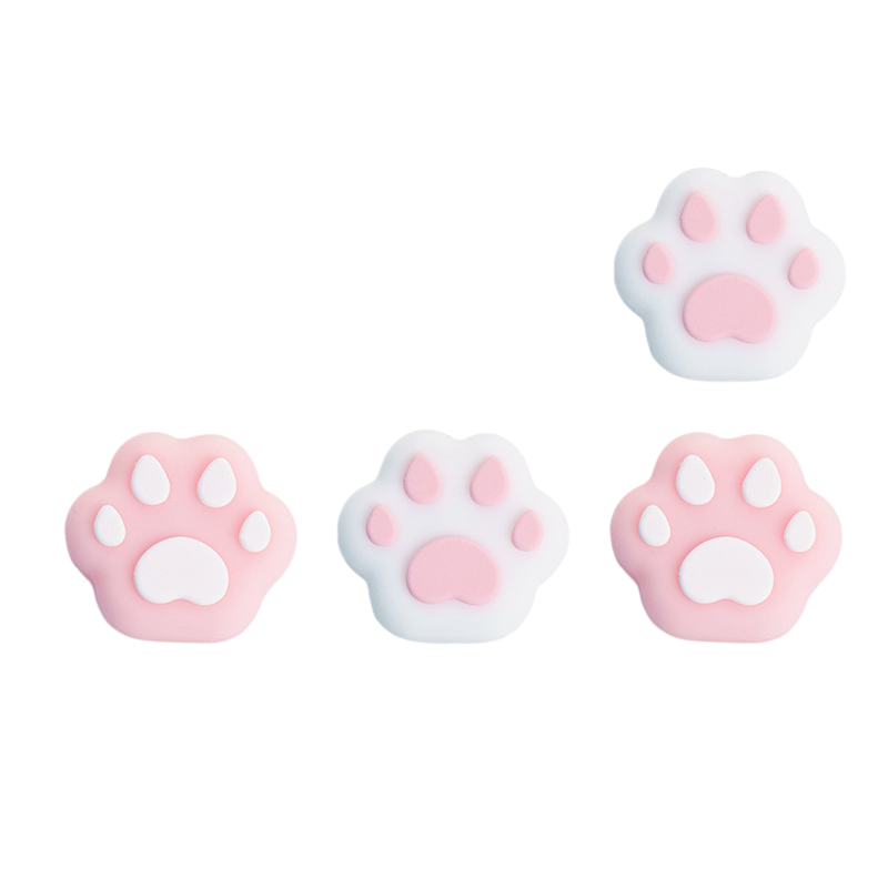 Набір накладок на стіки для PlayStation Vita Volume Leg 4 шт. White/Pink (8471)