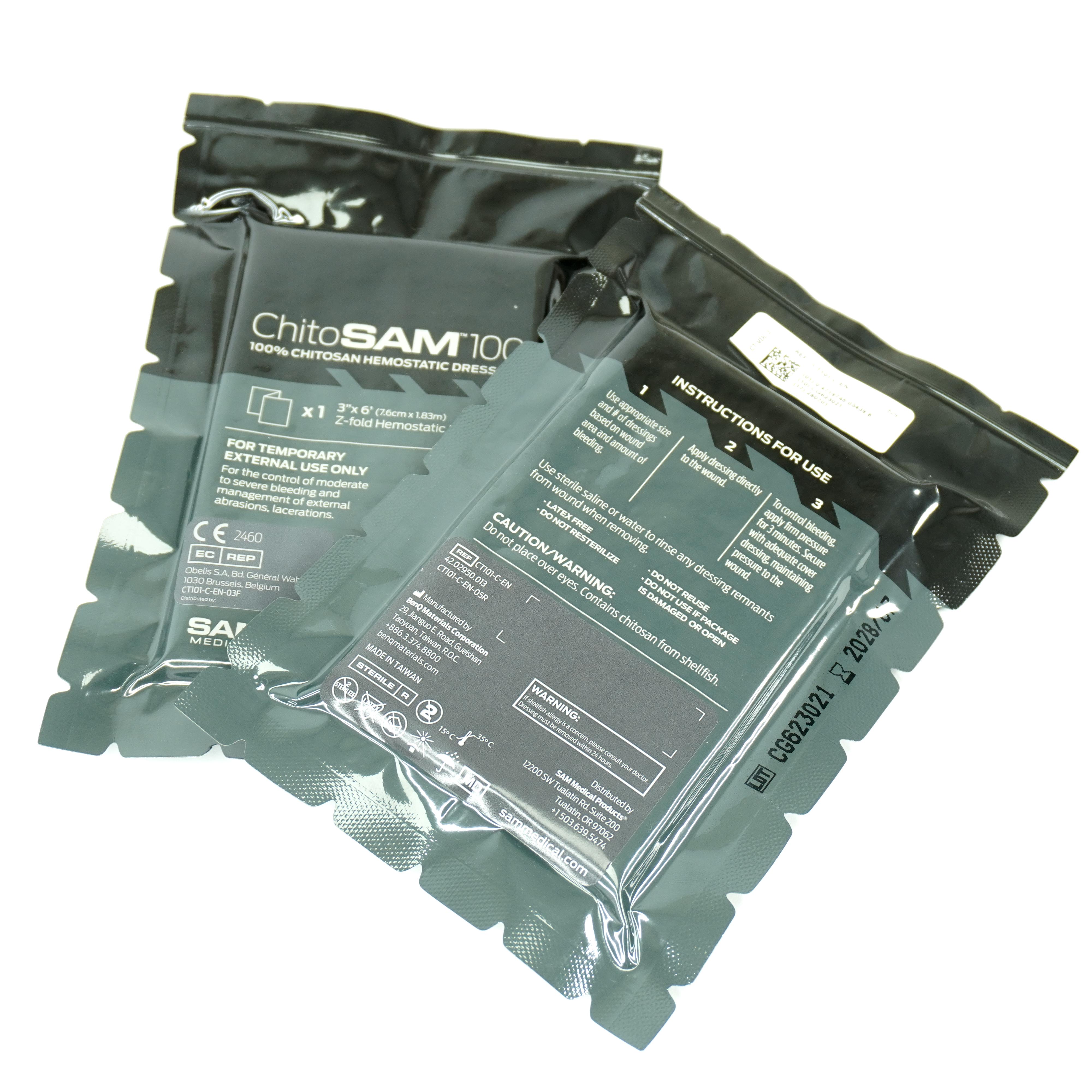 Бинт гемостатичний ChitoSAM 100 (021527) - фото 4 Бинт гемостатичний ChitoSAM 100 (021527) - фото 4