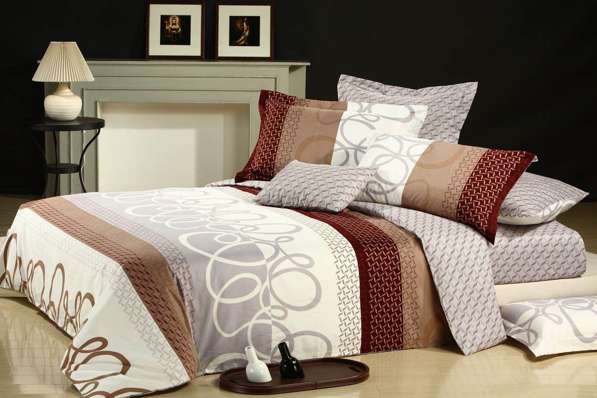 Простынь Вилена Амани бязь двуспальная 200х220 см