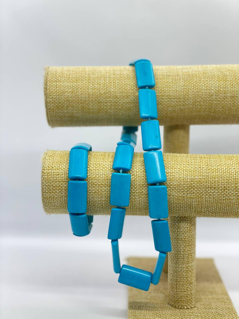 Комплект бирюза пресс 44 см Голубой (1070)