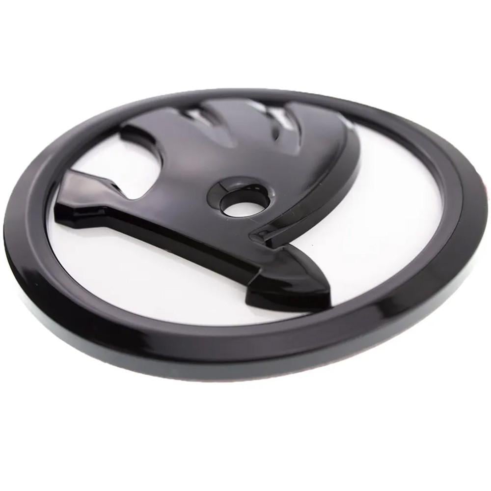 Эмблема крышки багажника Skoda 5JD853621A 79 мм Белый (15421778)