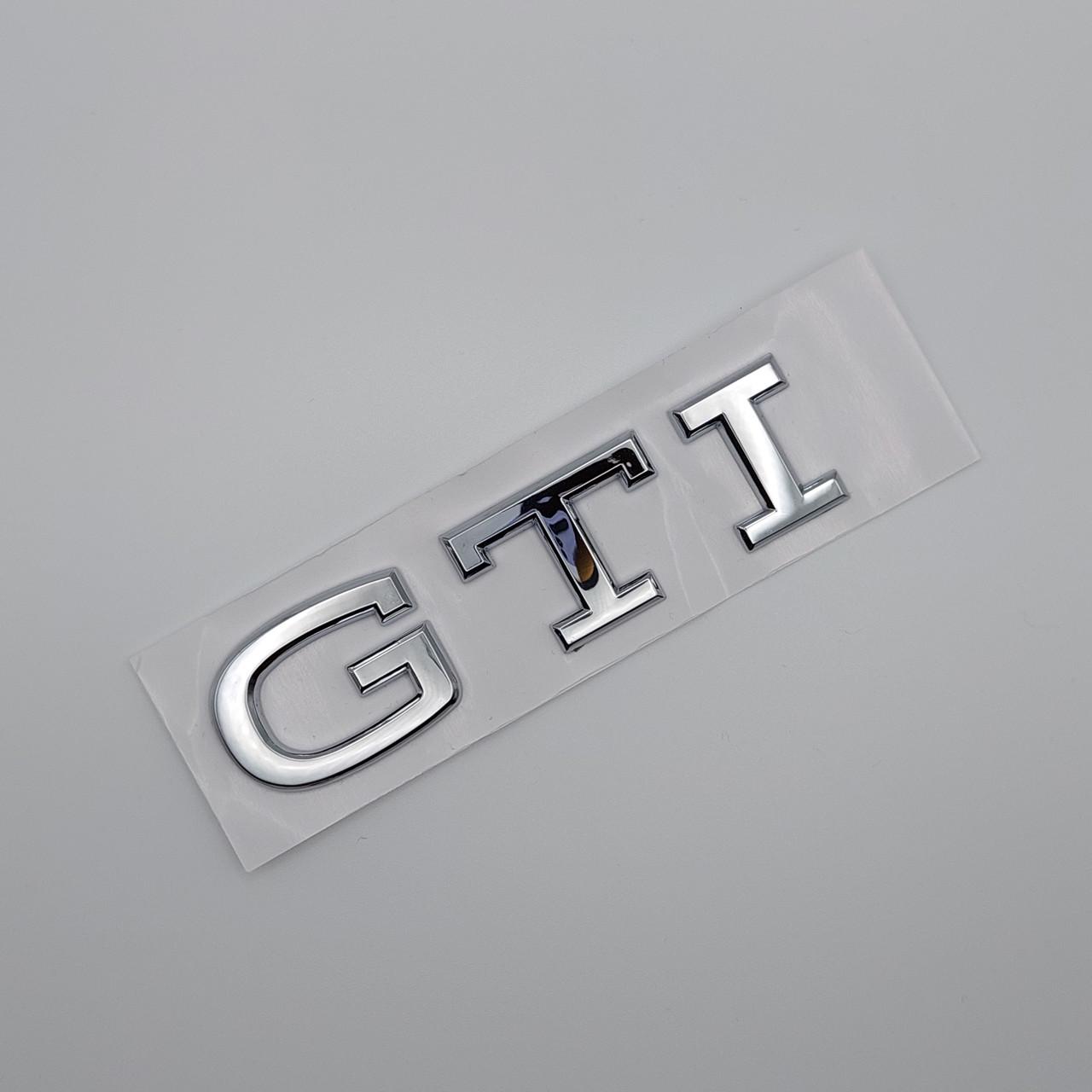 Емблема GTI на задню частину Хром Volkswagen (1726889503)