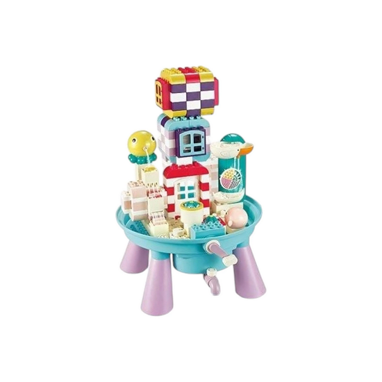 Конструктор для детей механический фонтан 179 эл. (77018) Конструктор для детей механический фонтан 179 эл. (77018)