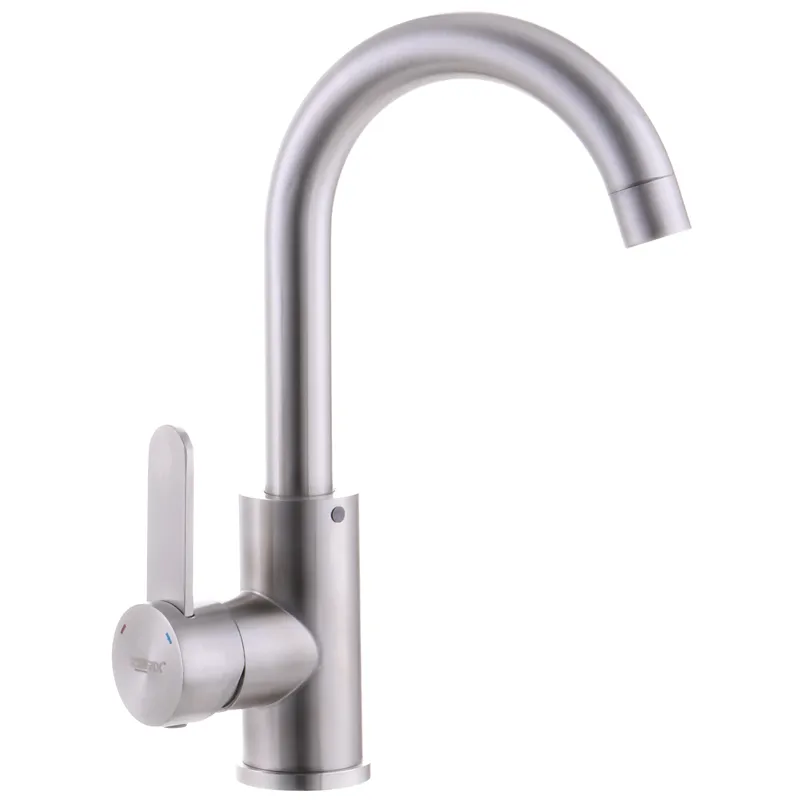 Смеситель для умывальника Zerix LUM-001 из нержавеющей стали SUS304 (ZX3123)