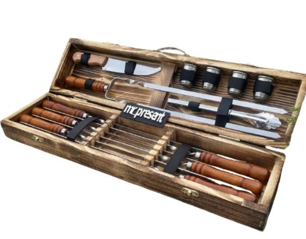 Набор шампуров Eko-Box Mini в кейсе