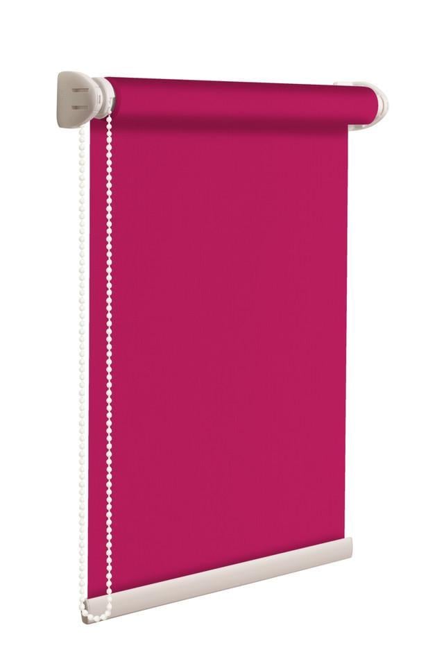 Ролета тканевая NewTex Лен LUX 99х165 см Фуксия (901)