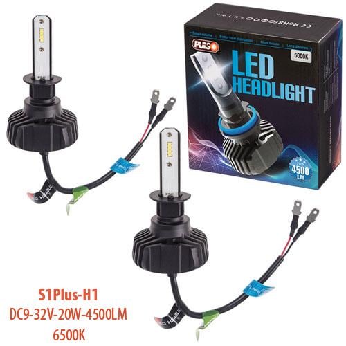 Лампы PULSO S1 PLUS/H1/LED-chips CSP/9-32v2х20 W/4500Lm/6500K - фото 2
