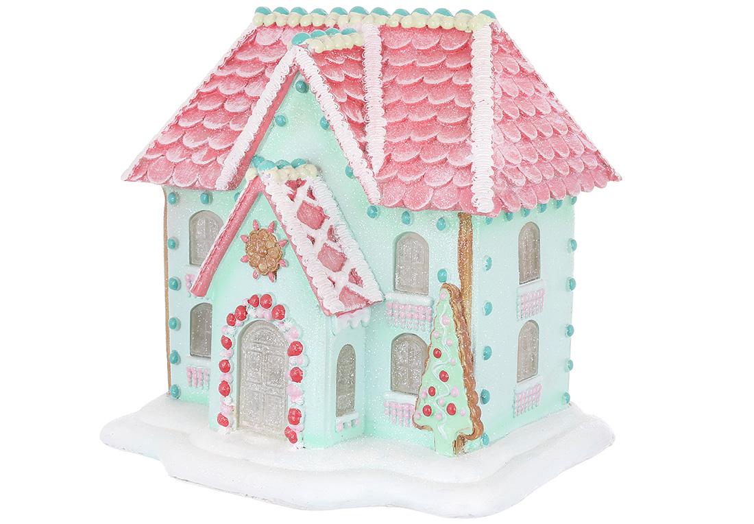 Новогодняя фигура BonaDi Домик 25 см (RM5-595) Новогодняя фигура BonaDi Домик 25 см (RM5-595)