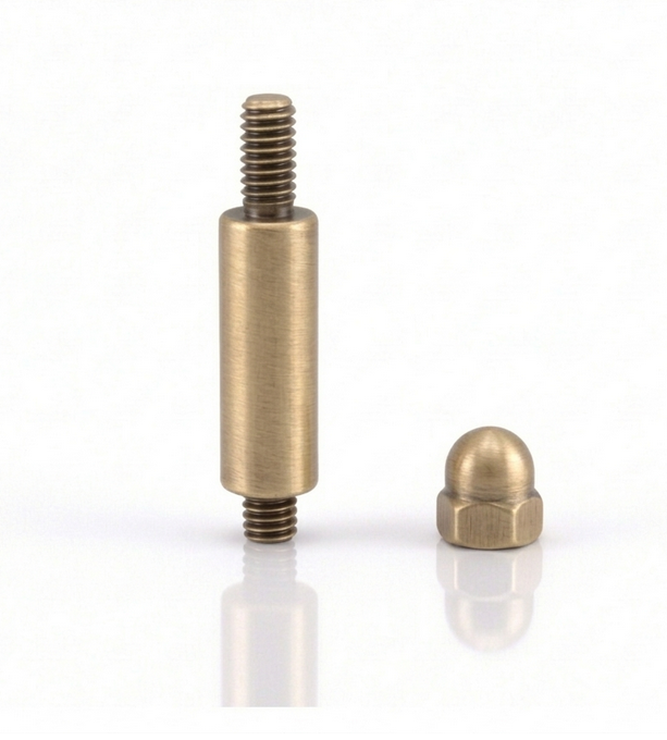 Стійка з гайкою ковпачком ST30-M3 Античне золото