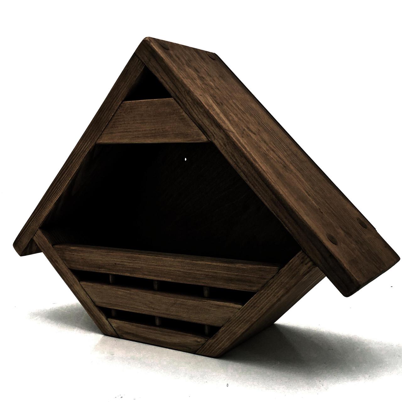 Гнездовье для птиц из дерева Чирок Капучино (ГНЗ-000909)