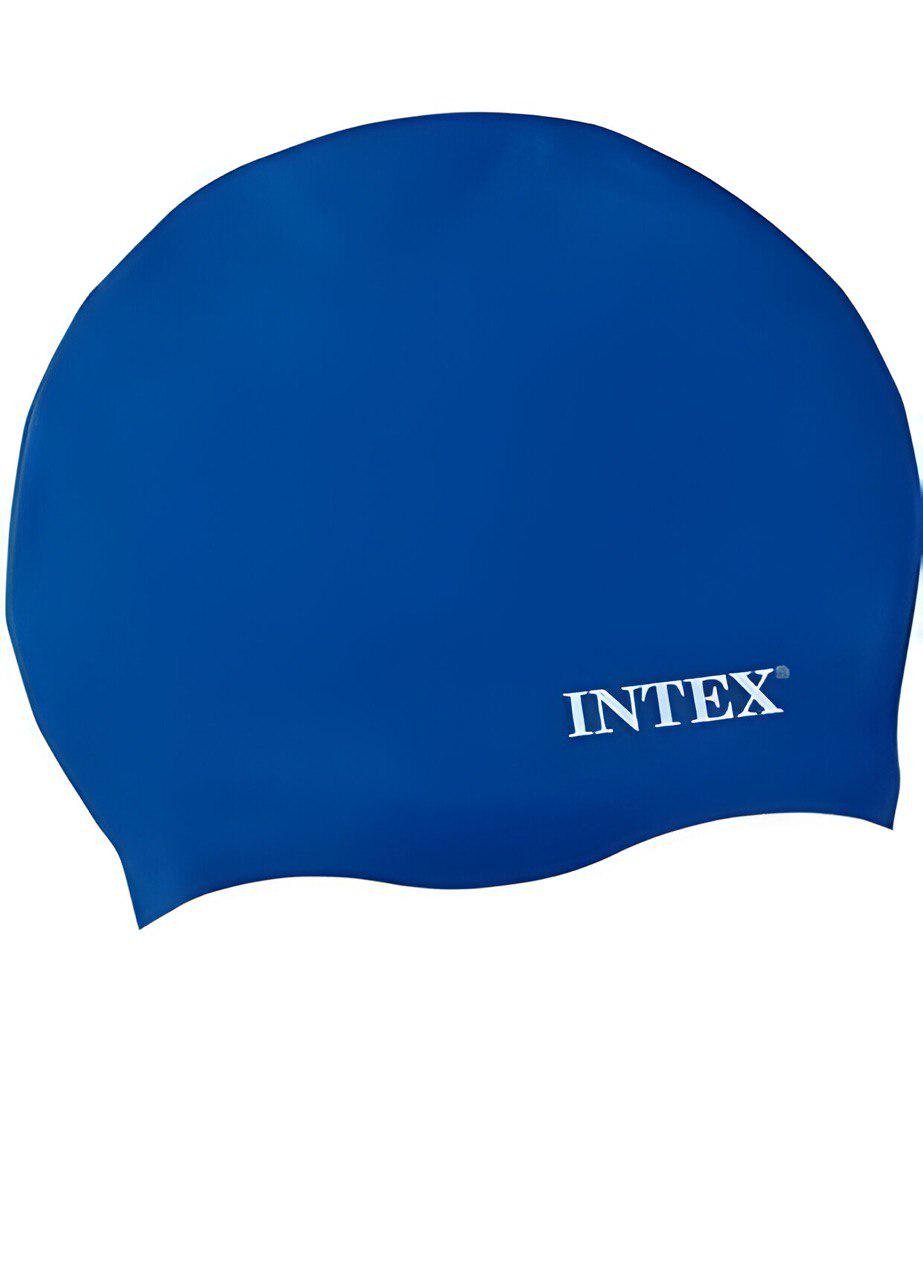Шапочка для плавання Intex 55992 силіконова/універсальний розмір - фото 1 Шапочка для плавання Intex 55992 силіконова/універсальний розмір - фото 1