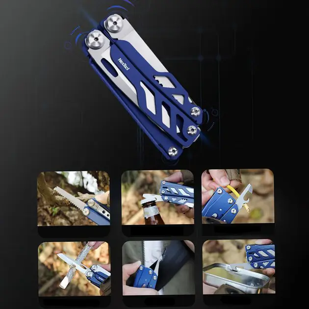 Мультитул NexTool Flagship Pro NE20271 Blue - фото 4