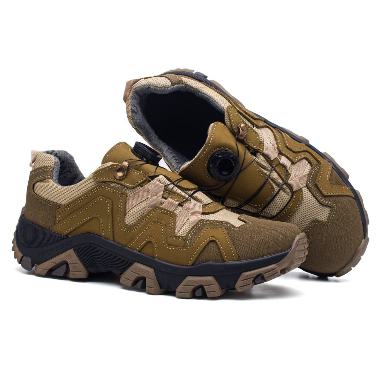 Кроссовки мужские демисезонные с автошнуровкой р. 44 Песочный - фото 4 Кроссовки мужские демисезонные с автошнуровкой р. 44 Песочный - фото 4