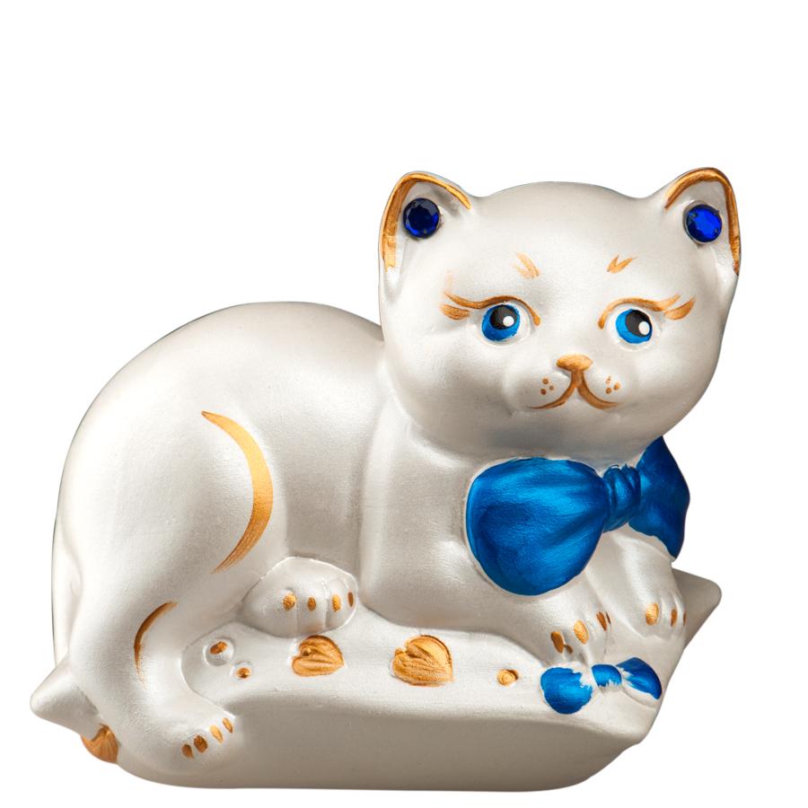 Статуэтка-копилка Кошка керамика 13х15,5х17,5 см (1463)