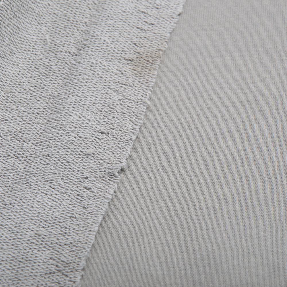 Тканина трикотаж Сезон трьохнитка петля Світло-сірий (23784) - фото 2 Тканина трикотаж Сезон трьохнитка петля Світло-сірий (23784) - фото 2