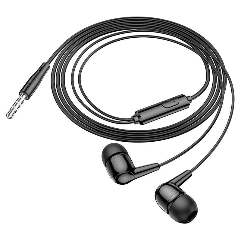 Навушники універсальні Hoco M97 Enjoy з мікрофоном Black