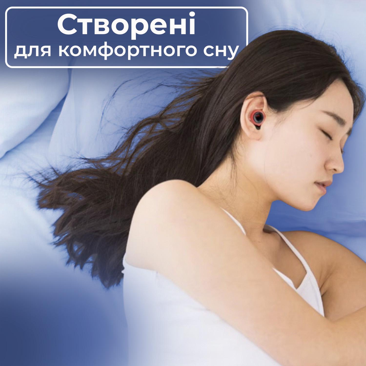 Беруши для плавания силиконовые с акустическим фильтром Бело-зеленый - фото 3