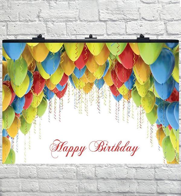 Праздничный плакат Balloons с тубусом 75х120 см Праздничный плакат Balloons с тубусом 75х120 см