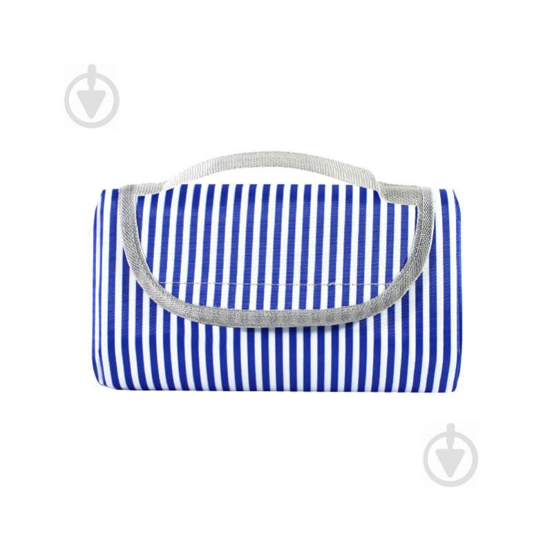 Коврик для пикника и кемпинга Shanpeng Njb-001 150*200 см Сине-белая полоска