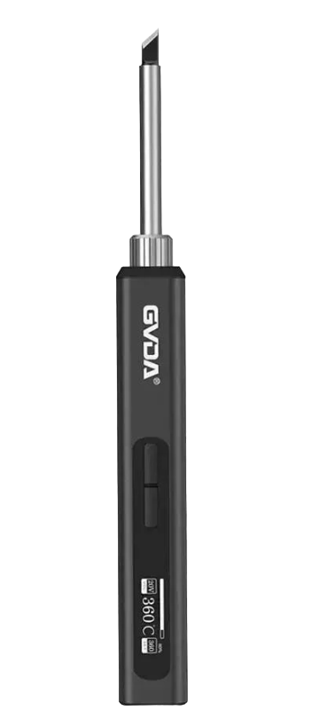 Паяльник GVDA GD300 65W PD Type-C та жало GD-KR (ART-14001) Паяльник GVDA GD300 65W PD Type-C та жало GD-KR (ART-14001)
