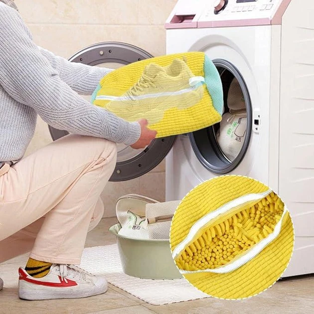 Сітка-чохол для прання взуття в пральній машині 39x19 см (9999) - фото 2