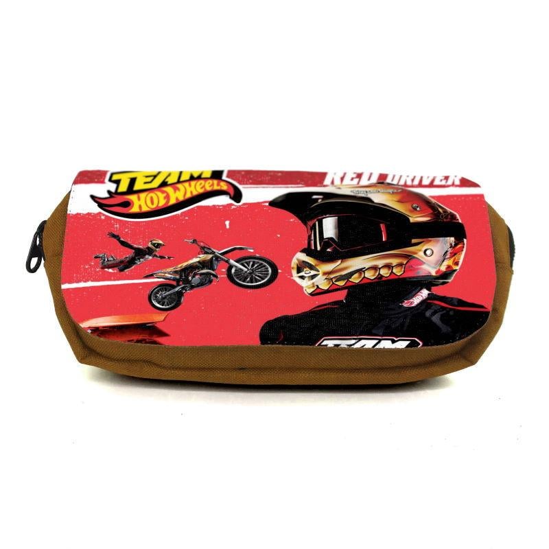 Пенал школьный Hot Wheels HW-003 Оранжевый (1480995245) Пенал школьный Hot Wheels HW-003 Оранжевый (1480995245)