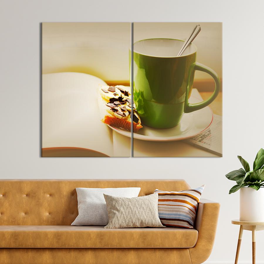 Настенний декор Утренний кофе и блокнот 71x51 см (A337-2)