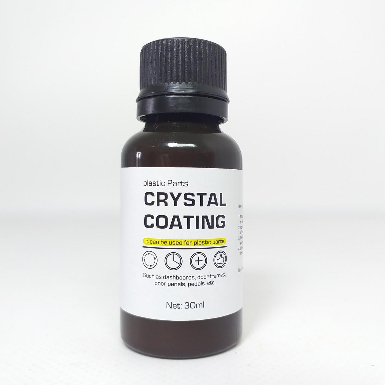 Засіб для відновлення пластику салону авто CRYSTAL Coating 30 мл (X-1988) - фото 2 Засіб для відновлення пластику салону авто CRYSTAL Coating 30 мл (X-1988) - фото 2