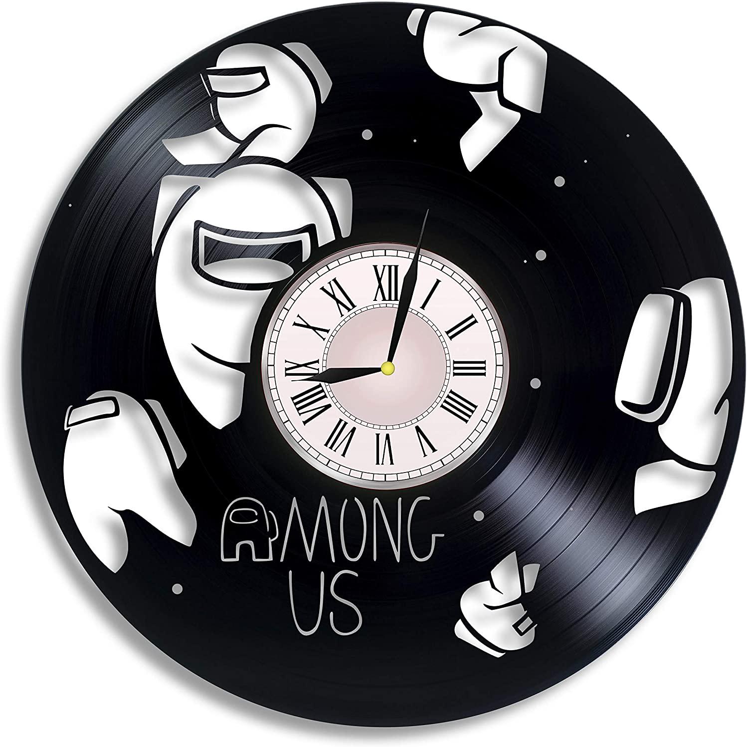 Часы настенные Among Us 2937 из виниловой пластинки