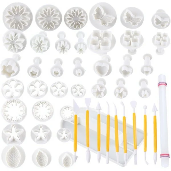 Набір кондитерський вирубки та плунжери 46 пр. (D00486) - фото 10 Набір кондитерський вирубки та плунжери 46 пр. (D00486) - фото 10