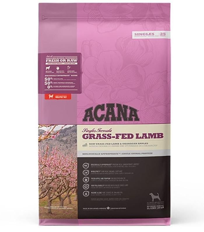 Корм сухой для собак Acana Grass-Fed Lamb с чувствительным пищеварением всех пород и возраста ягненок 11,4 кг - фото 1 Корм сухой для собак Acana Grass-Fed Lamb с чувствительным пищеварением всех пород и возраста ягненок 11,4 кг - фото 1