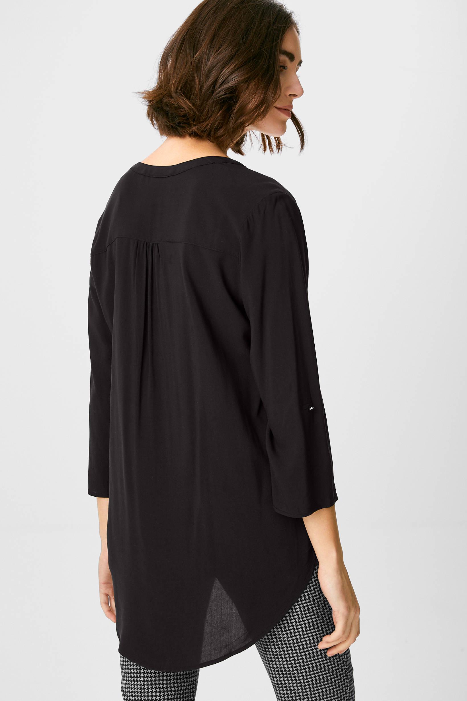 Блузка C&A 52 Чорний (2000001275887) - фото 3 Блузка C&A 52 Чорний (2000001275887) - фото 3