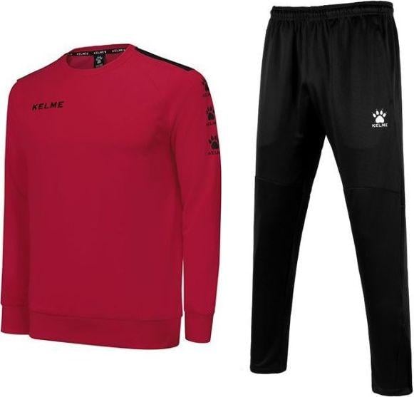 Костюм спортивный Kelme LINCE детский р. 160 см Красно-черный (3883524.9611_K15Z405.000)