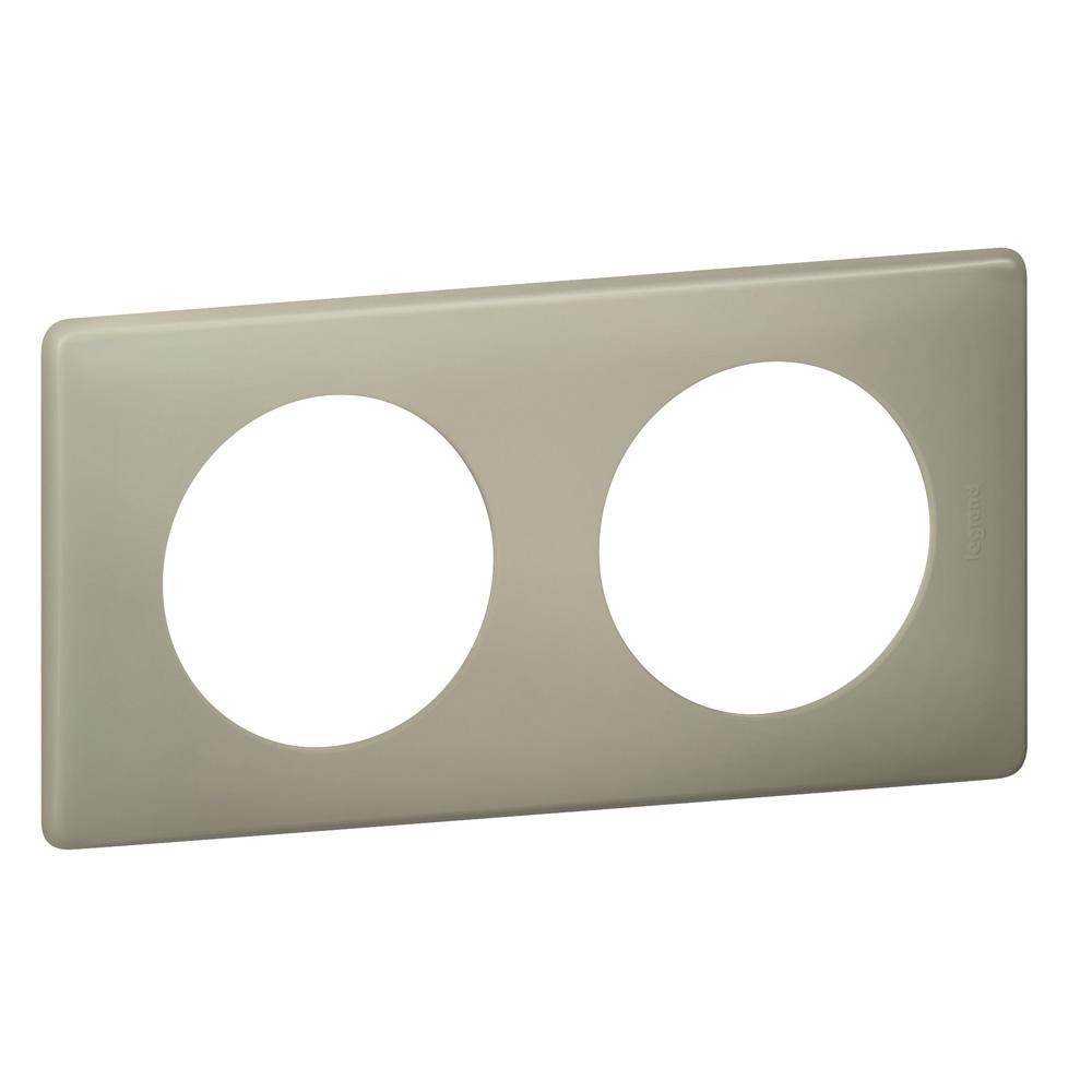 Рамка Legrand Celiane 2п пластик Грин перкаль (66712)