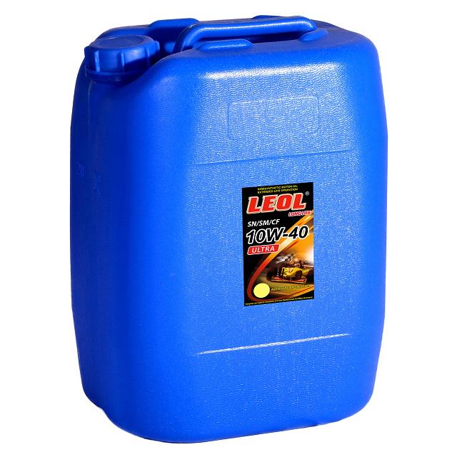 Моторне мастило Леол Ультра 10W-40 SN/SM/CF 20 л (2616967282) Моторне мастило Леол Ультра 10W-40 SN/SM/CF 20 л (2616967282)