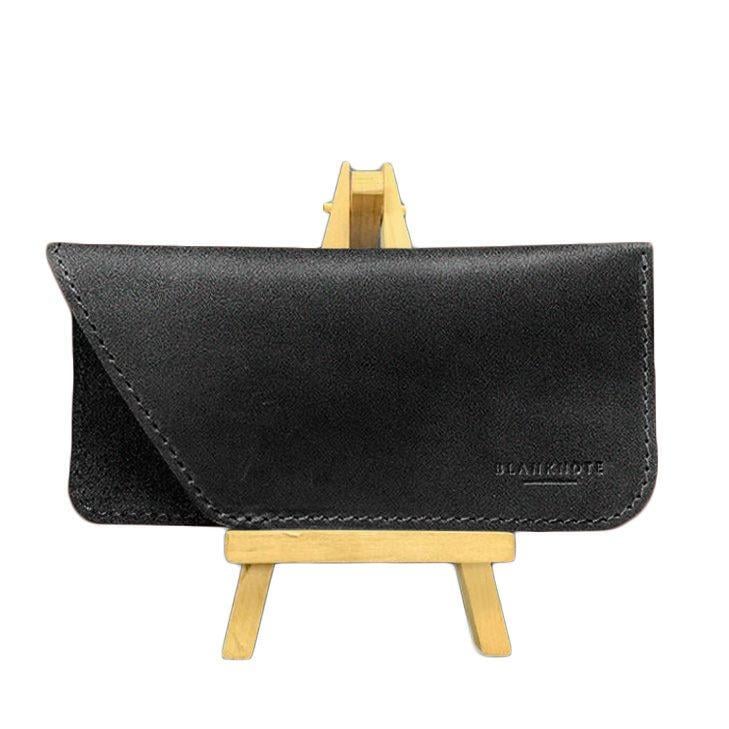 Чохол шкіряний для окулярів Краст Чорний (A-027709)