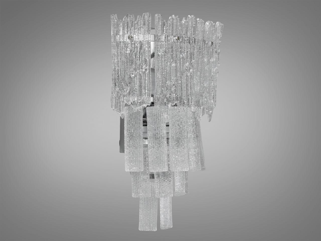 Бра из хрусталя в спальню 303BCH-LS Хром (2050445869) - фото 2 Бра из хрусталя в спальню 303BCH-LS Хром (2050445869) - фото 2