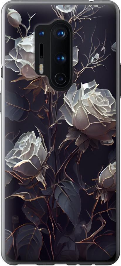 Чехол на OnePlus 8 Pro Розы 2 (5550u-1896-42517)