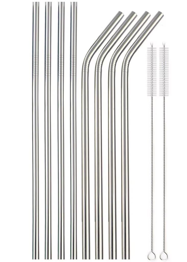 Набор трубочек-соломинок для напитков Primo MT4R/4G-2 метал 20 см 6 мм (856426213) Набор трубочек-соломинок для напитков Primo MT4R/4G-2 метал 20 см 6 мм (856426213)
