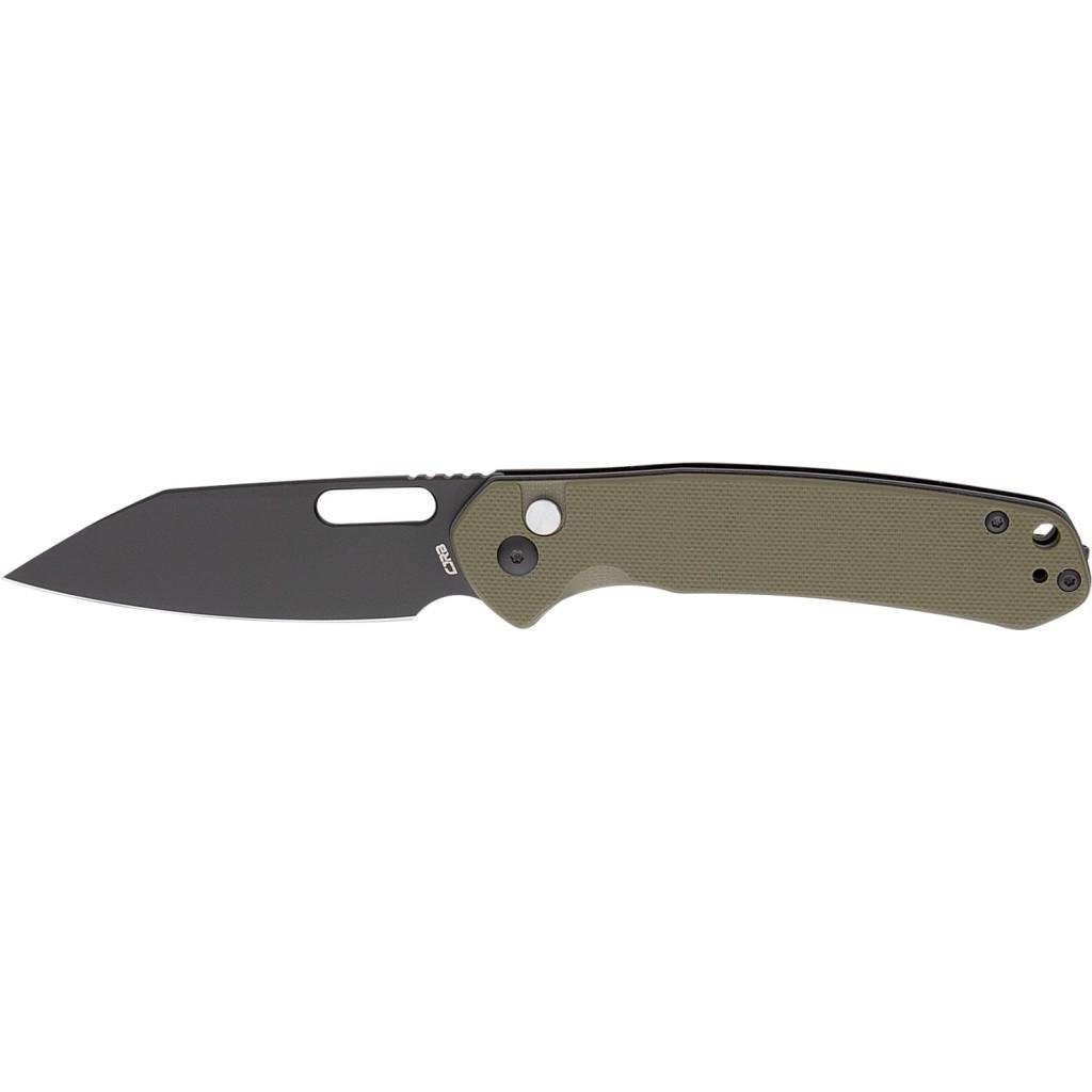 Ніж складаний CJRB Pyrite Wharncliffe BB G10 Green (m411014)