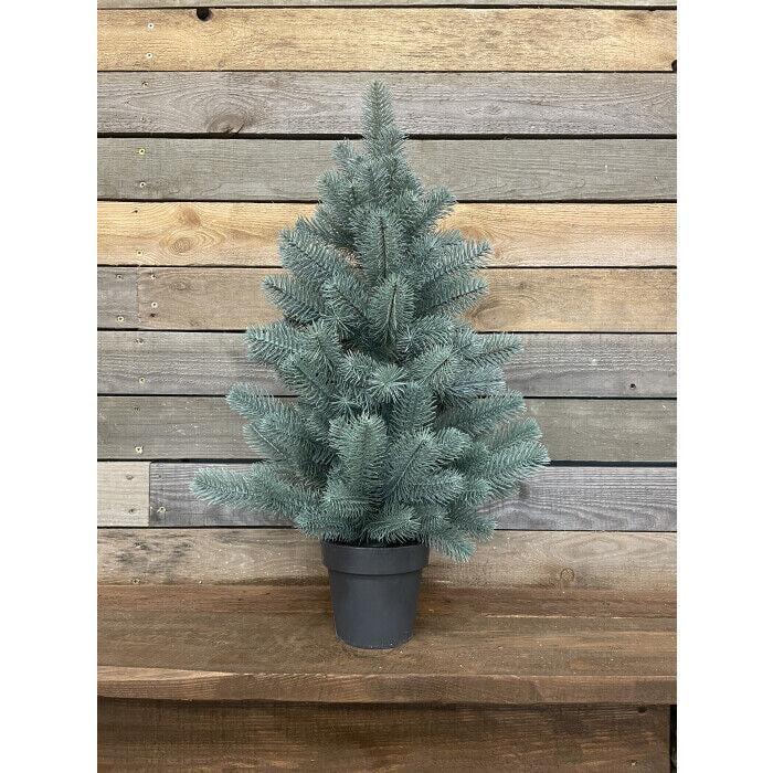 Ялинка лита Premium у горщику 70 см Блакитний (100N/70/B) - фото 1 Ялинка лита Premium у горщику 70 см Блакитний (100N/70/B) - фото 1