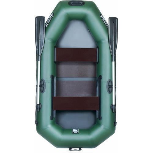 Надувная лодка Ладья ЛТ-220ДЕС ПВХ 2-х местная/гребная/реечное дно