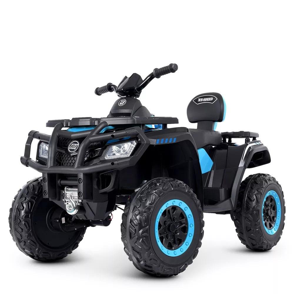 Электромобиль Bambi Квадроцикл с пультом управления Синий (M4868EL-4/24V) Электромобиль Bambi Квадроцикл с пультом управления Синий (M4868EL-4/24V)