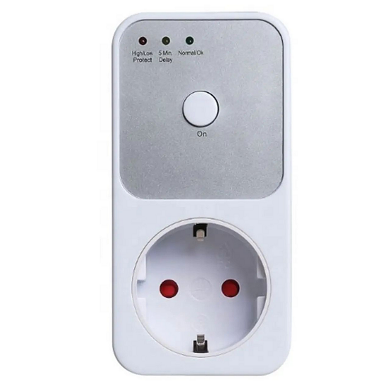 Реле напряжения защита от перепадов напряжения 16A 175-260 В 3680 Вт с задержкой 5 минут (150-66432) Реле напряжения защита от перепадов напряжения 16A 175-260 В 3680 Вт с задержкой 5 минут (150-66432)